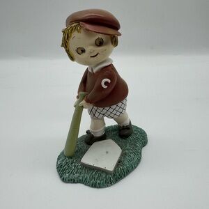 Vintage 1996 Campbell’s Soup “Little Slugger” Figurine Danbury Mint